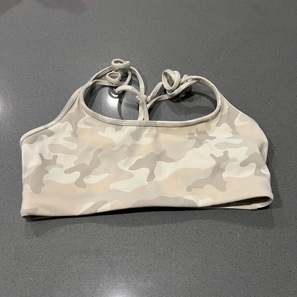 ALL ACCESS set Beige Camouflage Bike Shorts - Picture 7 of 7